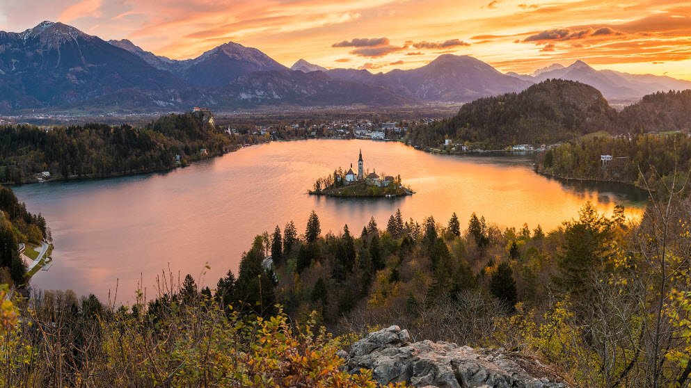 Lake Bled, Bled, Upper Carniola, Slovenia